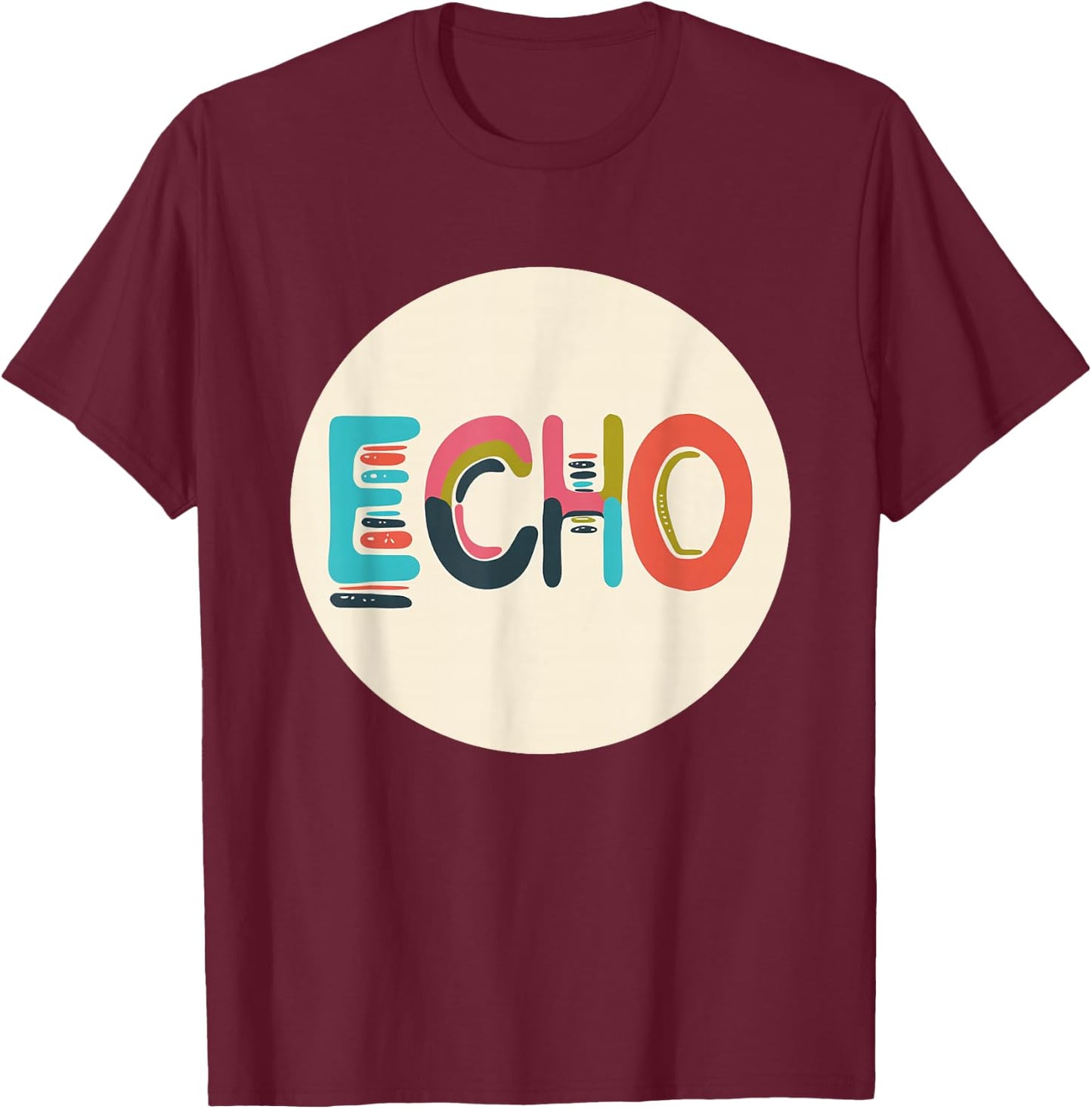 Amazing Echo Costume T-Shirt - T-Shirt | Maroon