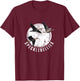 Goose Hunting Specklebellies Bar Belly Goose T-Shirt - T-Shirt | Maroon