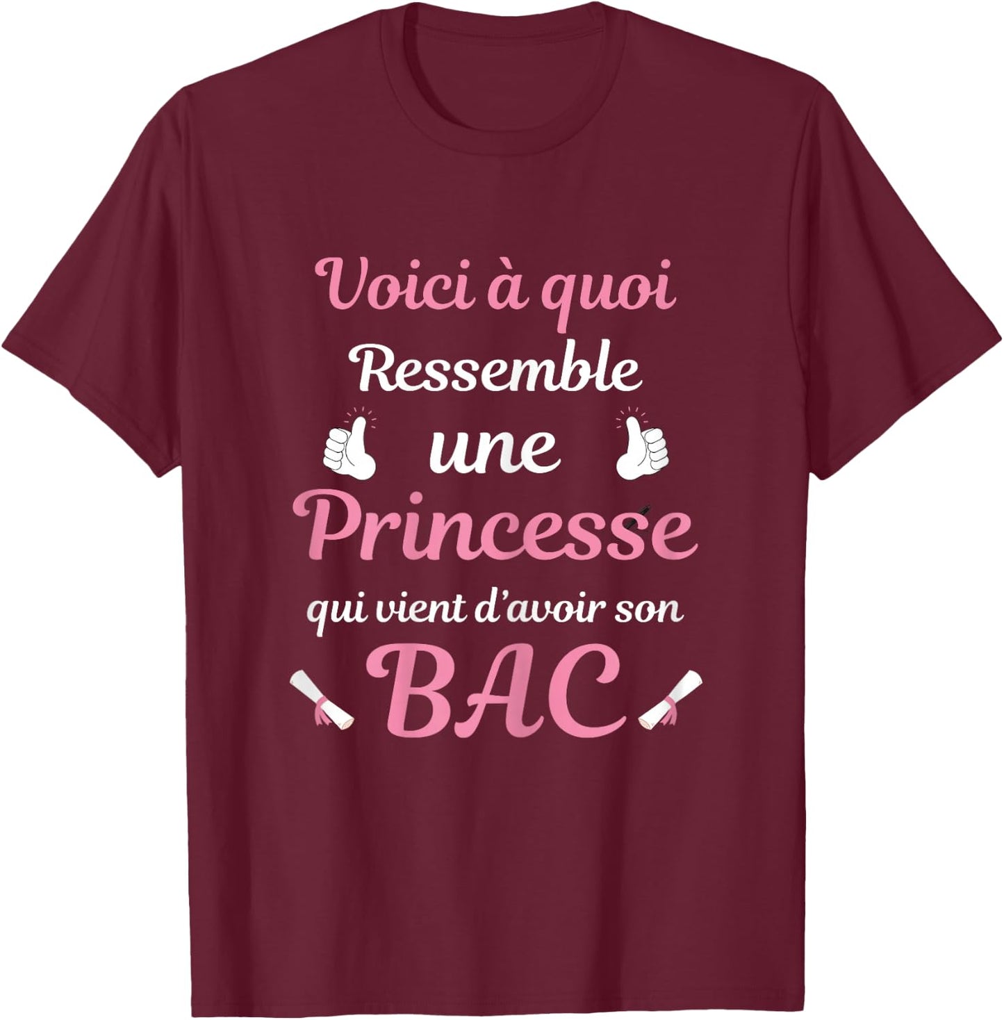 Bachelor 2024 Princess Gift Child Bac Girl Woman , Black T-Shirt - T-Shirt | Maroon