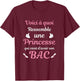 Bachelor 2024 Princess Gift Child Bac Girl Woman , Black T-Shirt - T-Shirt | Maroon