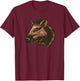 Javelina Logo Design T-Shirt - T-Shirt | Maroon
