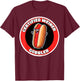 Funny Certified Weiner Gobbler Adult Hotdog Humor T-Shirt - T-Shirt | Maroon