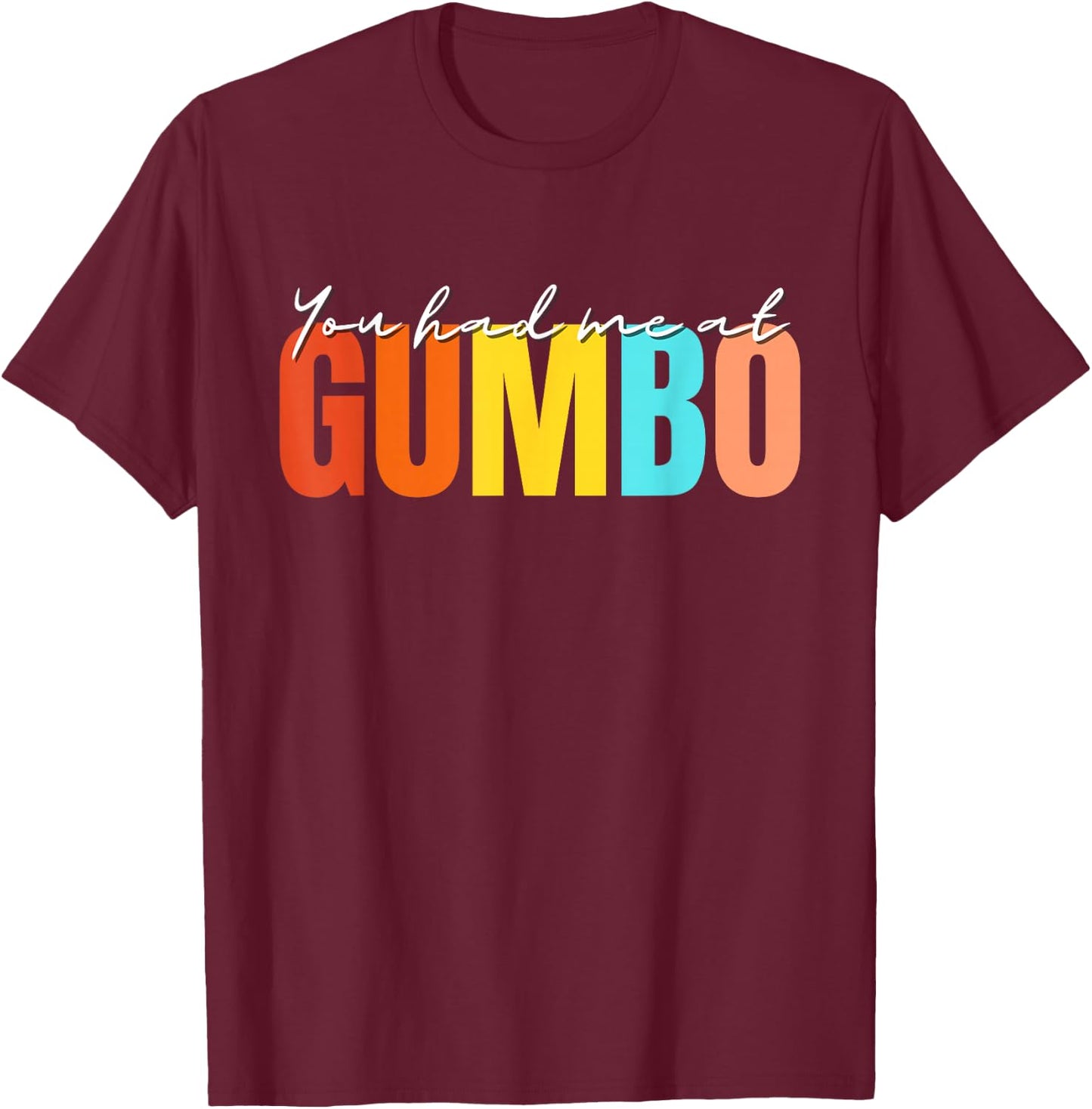 Gumbo Ist Mein Lieblingssoup Gourmet T-Shirt - T-Shirt | Maroon