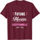 Future Bride Outstanding Wedding EVJF , Black T-Shirt - T-Shirt | Maroon