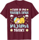 Cute PJ Teen Boys PJs Girls PJs Funny PJ My Shiba Inu Pajama T-Shirt - T-Shirt | Maroon