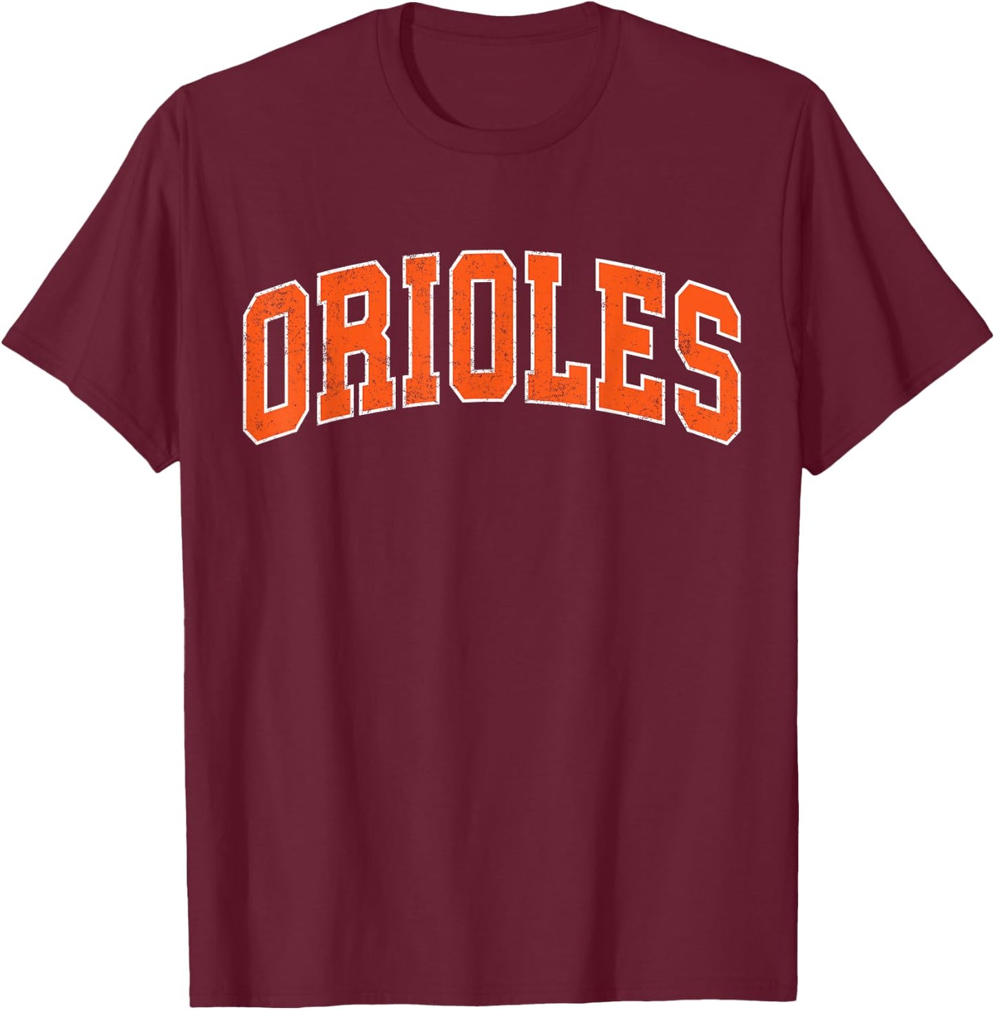 Retro Oriole Cute Oriole Gifts Women Men Kids Boys Girls T-Shirt - T-Shirt | Maroon