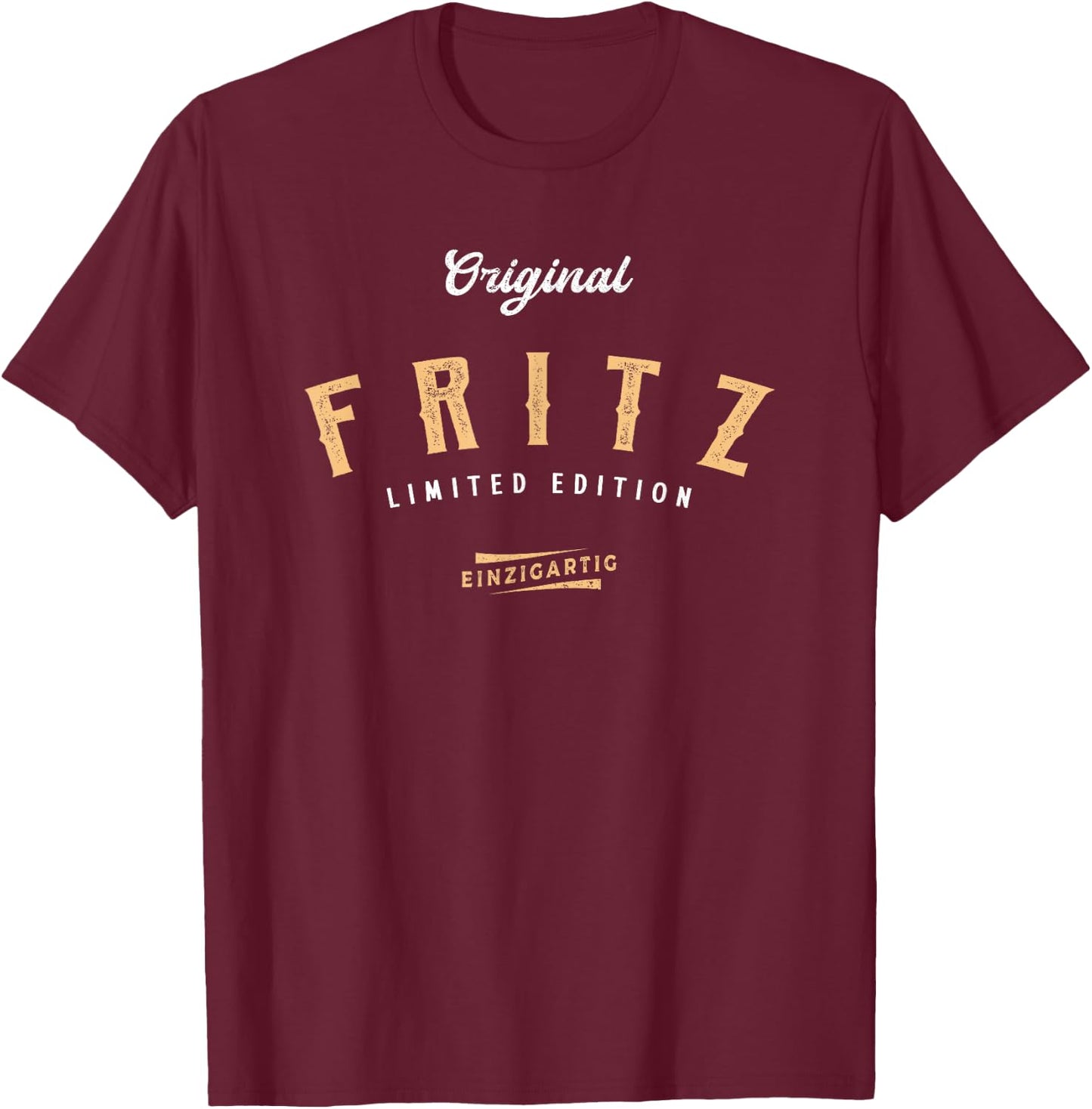 Fritz Limited Edition T-Shirt - T-Shirt | Maroon