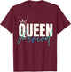 Queen Period Powerful Statement T-Shirt - T-Shirt | Maroon