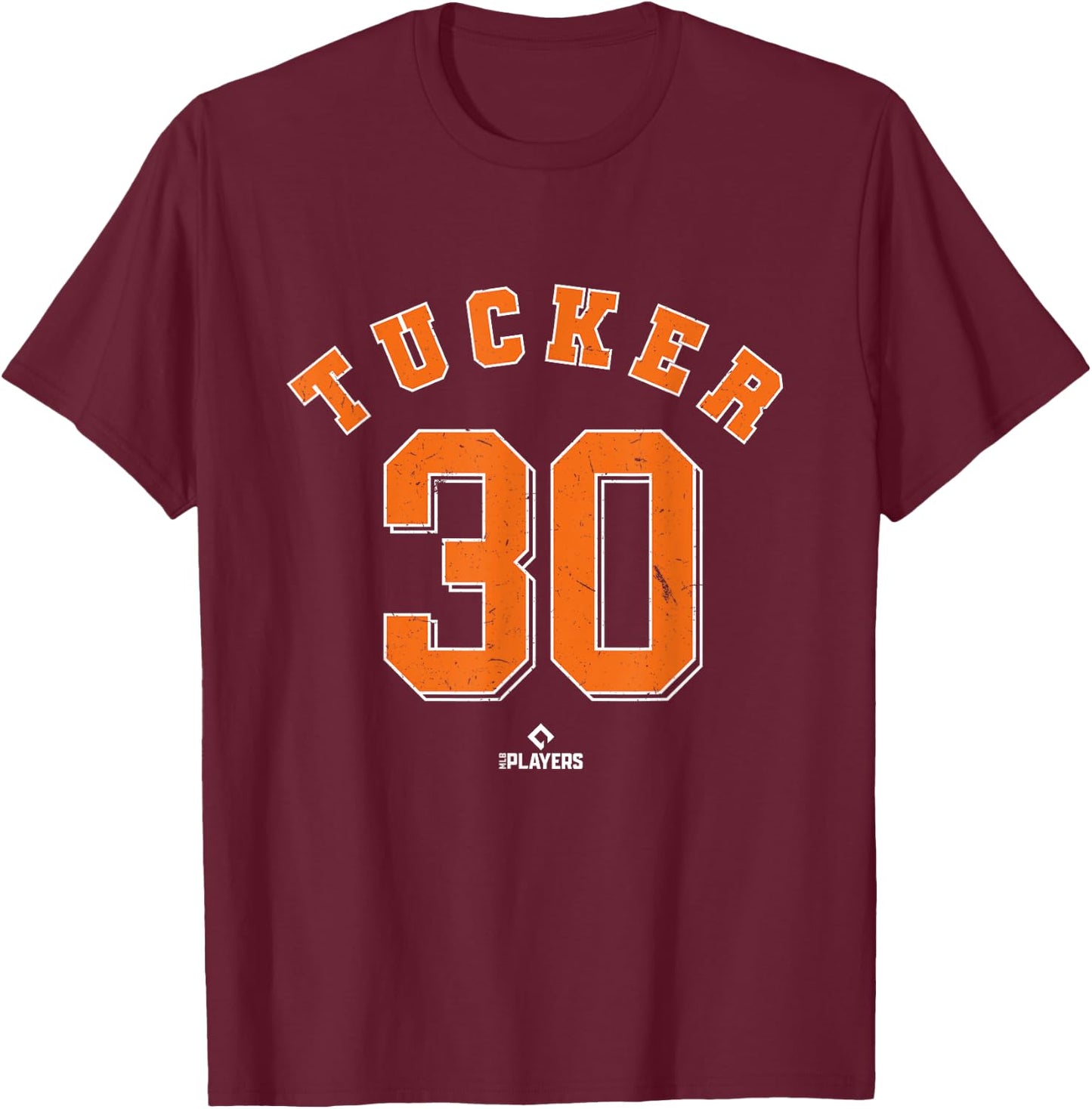 Kyle Tucker 30 Houston Texas Baseball MLB Players T-Shirt - T-Shirt | Maroon
