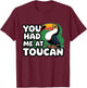 Kids Toucan Kids T-Shirt - T-Shirt | Maroon
