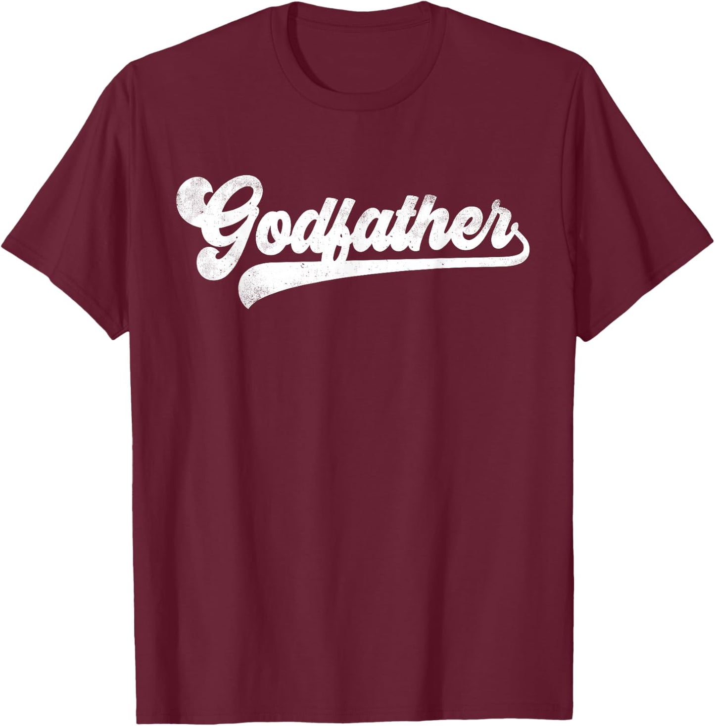 Godfather Gifts Father's Day Godfather T-Shirt - T-Shirt | Maroon