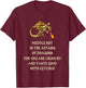 Meddle Not In The Affairs Of Dragons T-Shirt - T-Shirt | Maroon