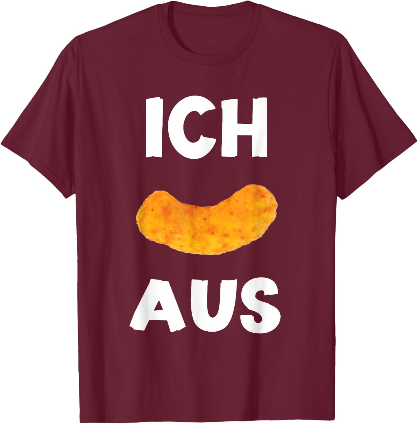 Ich flip aus Erdnussflip T-Shirt - T-Shirt | Maroon