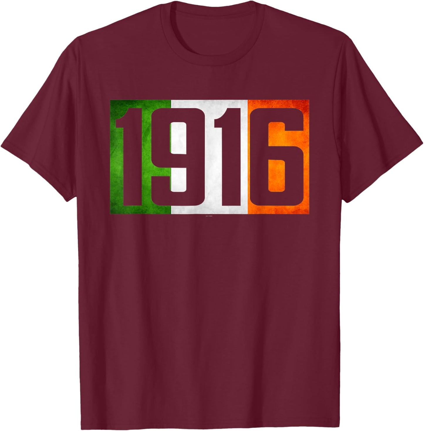 Ireland Easter Rising 1916 Irish rebellion flag T-Shirt - T-Shirt | Maroon