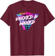 Fully Vaccinated Vaxxed And Waxed T-Shirt - T-Shirt | Maroon