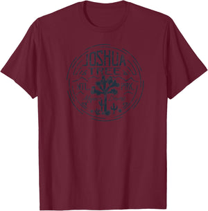 Joshua Tree National Park - Vintage Classic Souvenir T-Shirt - T-Shirt | Maroon