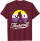 Theirwolf Non Binary Pride Nonbinary NB Enby Flagge LGBTQIA+ T-Shirt - T-Shirt | Maroon