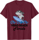 Kids Vero Beach Florida Funny Shark T-Shirt - T-Shirt | Maroon