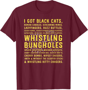 Funny I Got Black Cats 4th Of July T-Shirt - T-Shirt | Maroon