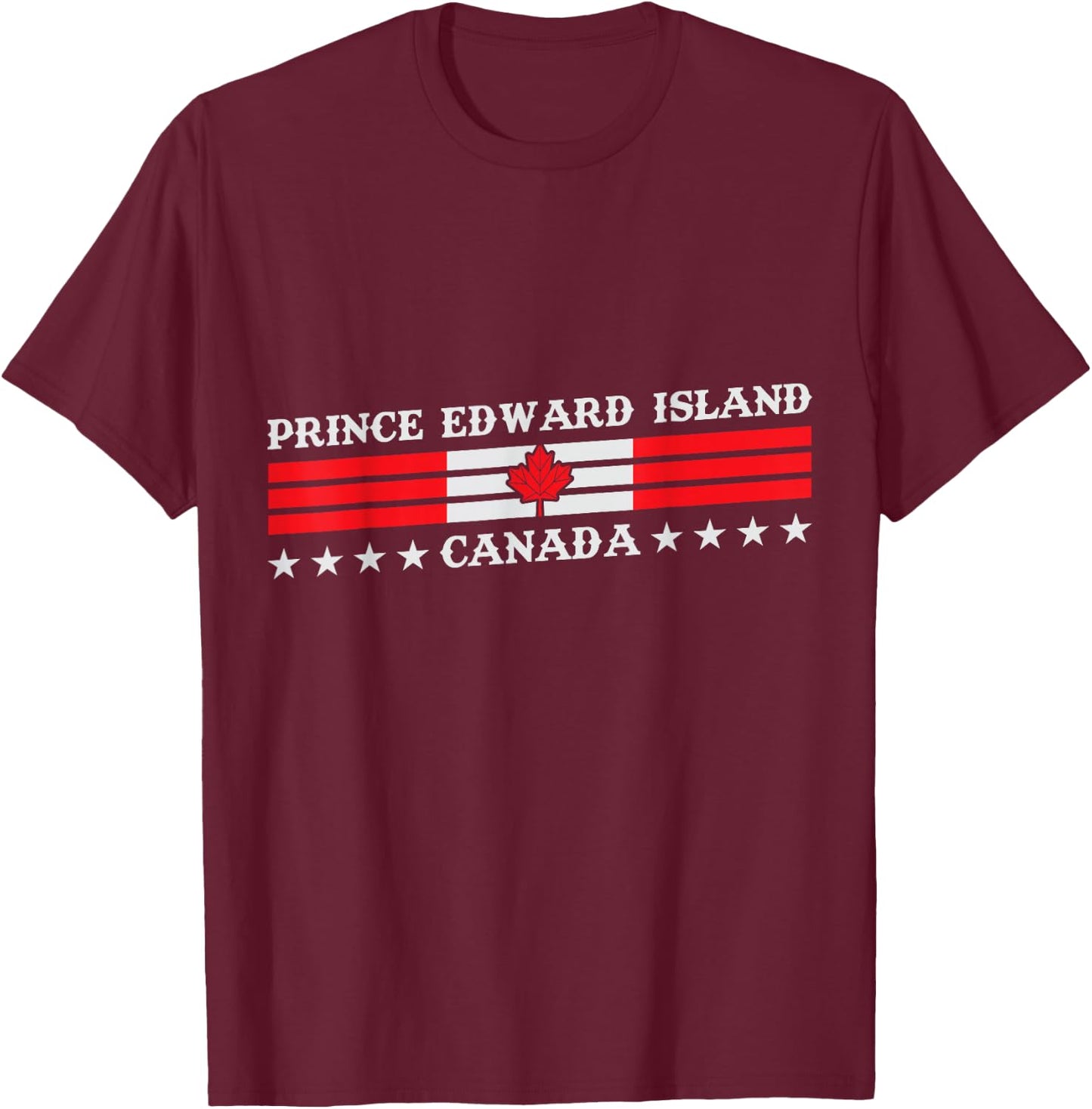 Prince Edward Island Canada - Prince Edward Island Souvenir T-Shirt - T-Shirt | Maroon