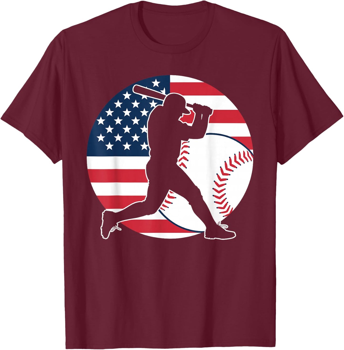 Cool Baseball Design Women Catcher Baseball Player T-Shirt - T-Shirt | Maroon