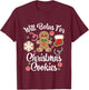Kids Type 1 Diabetes Awareness Bolus For Christmas Cookies Youth T-Shirt - T-Shirt | Maroon