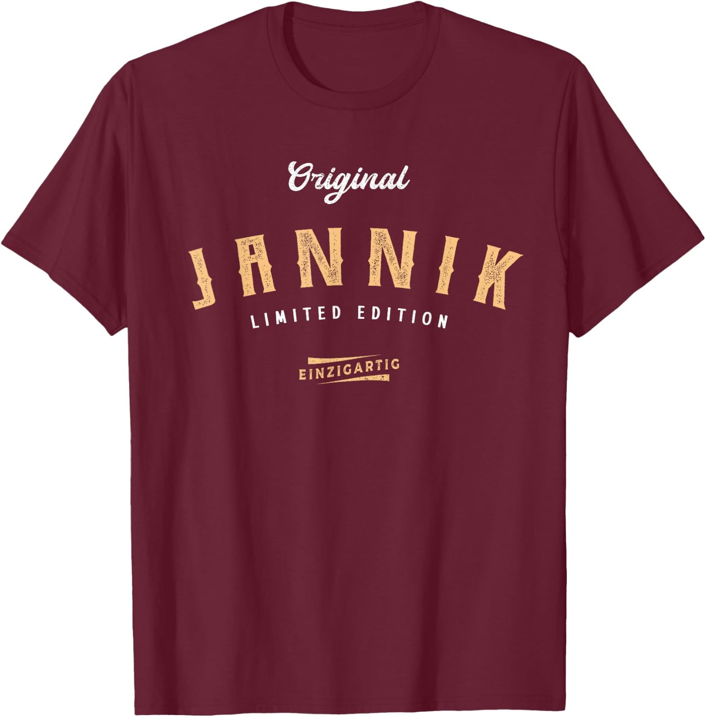 Jannik Limited Edition T-Shirt - T-Shirt | Maroon