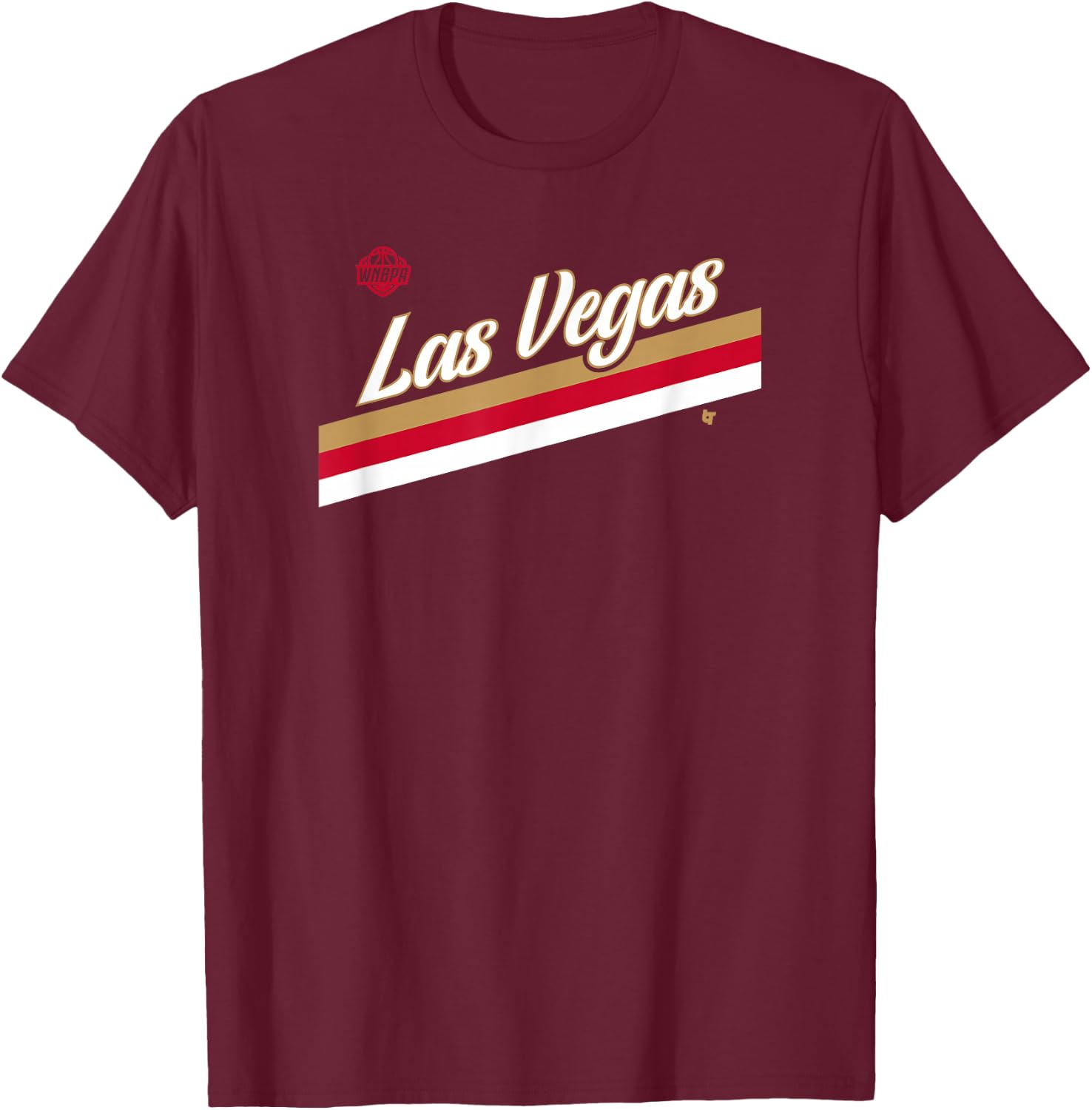 Kelsey Plum 10 - Number on Back - Las Vegas Basketball T-Shirt - T-Shirt | Maroon