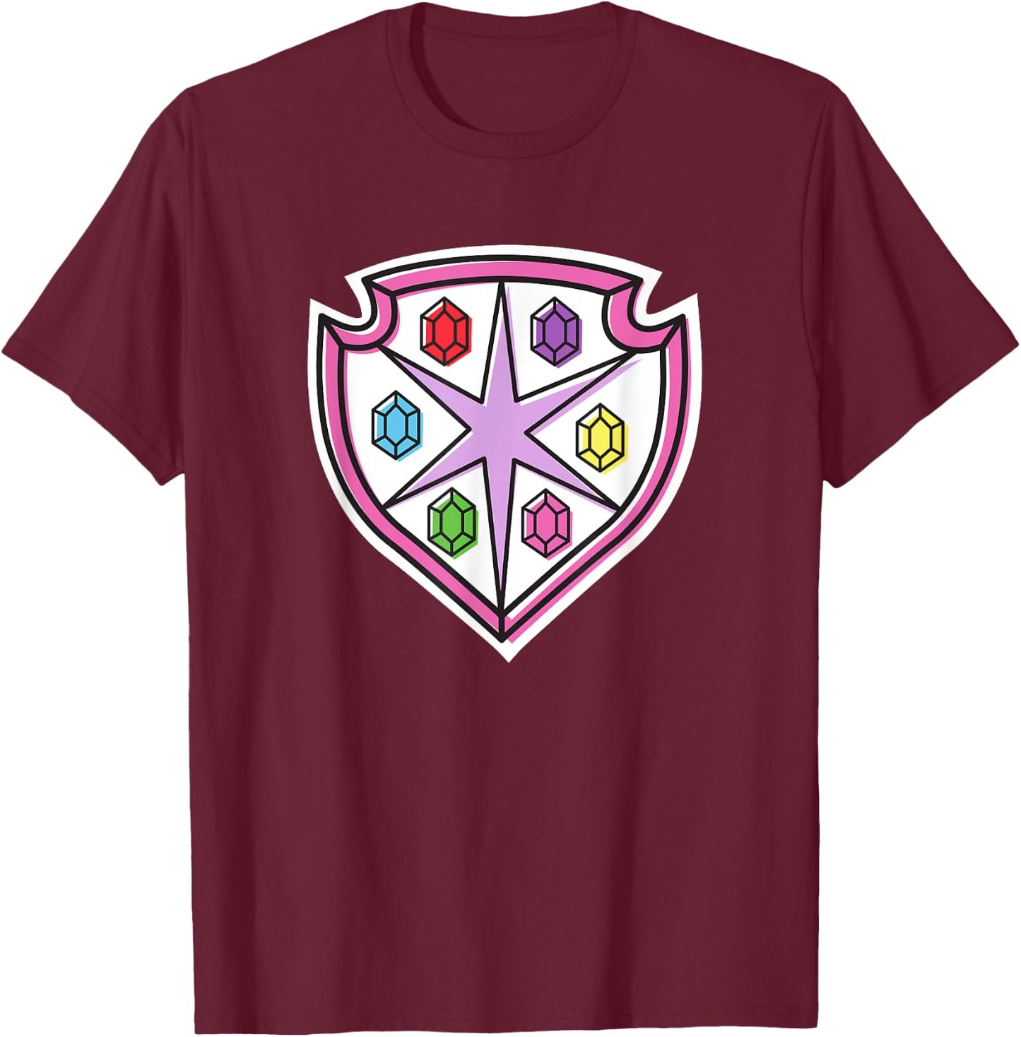 My Little Pony Shining Armor T-Shirt - T-Shirt | Maroon
