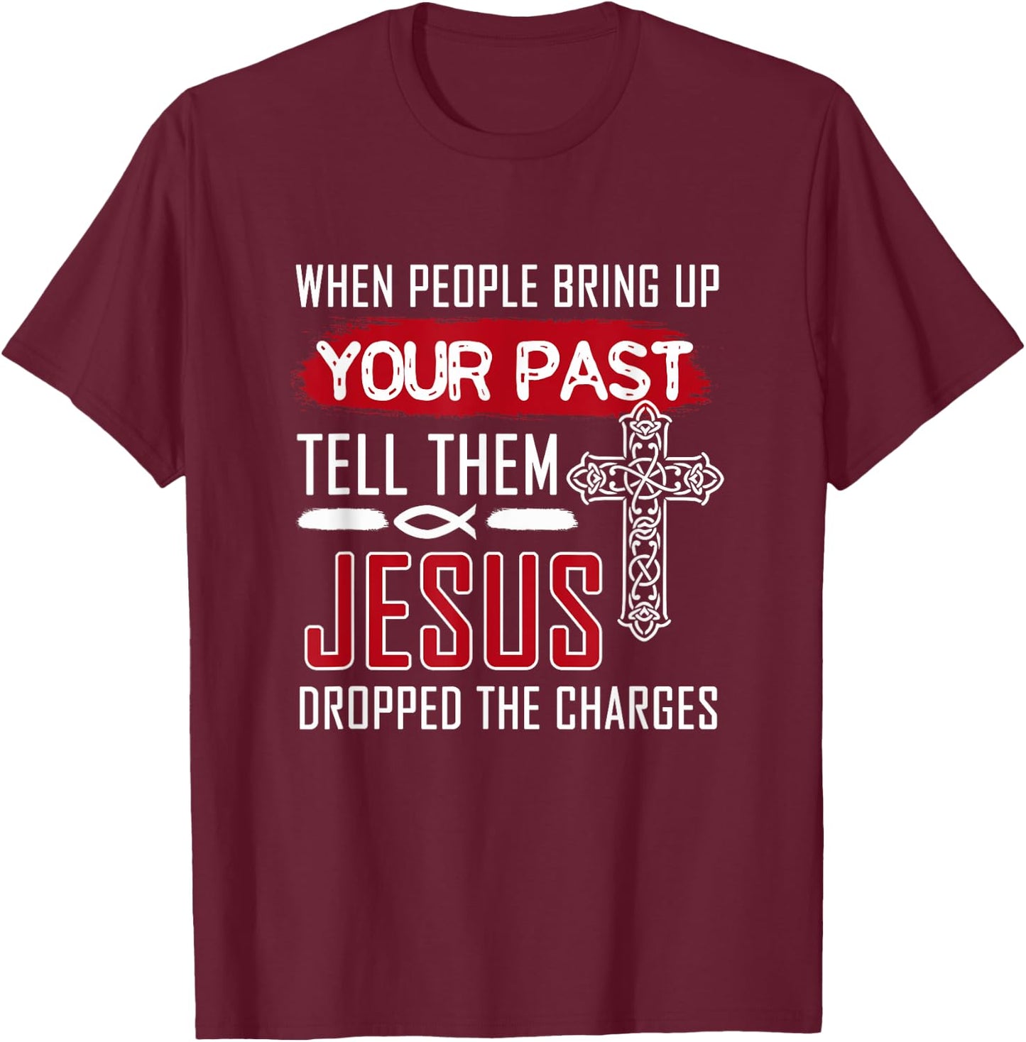 Motivational Inspirational Don't Judge Me - Christ Loving T-Shirt - T-Shirt | Maroon