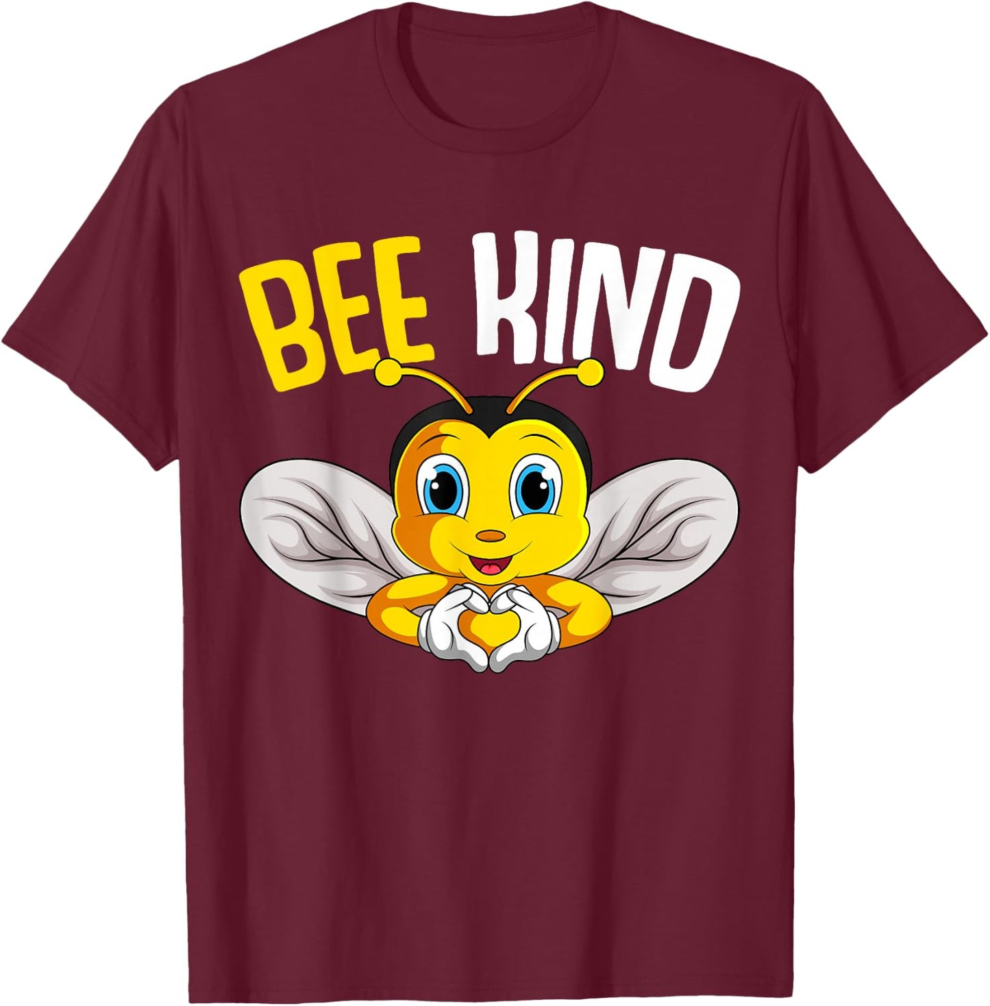 Bee Child Bees Girls Children Women T-Shirt - T-Shirt | Maroon