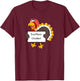 Eat More Chicken Save the Turkeys Funny Gag Sarcastic T-Shirt - T-Shirt | Maroon