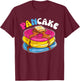 Pansexual Flag Pride Month Lgbtq Pancakes Pan Pun T-Shirt - T-Shirt | Maroon