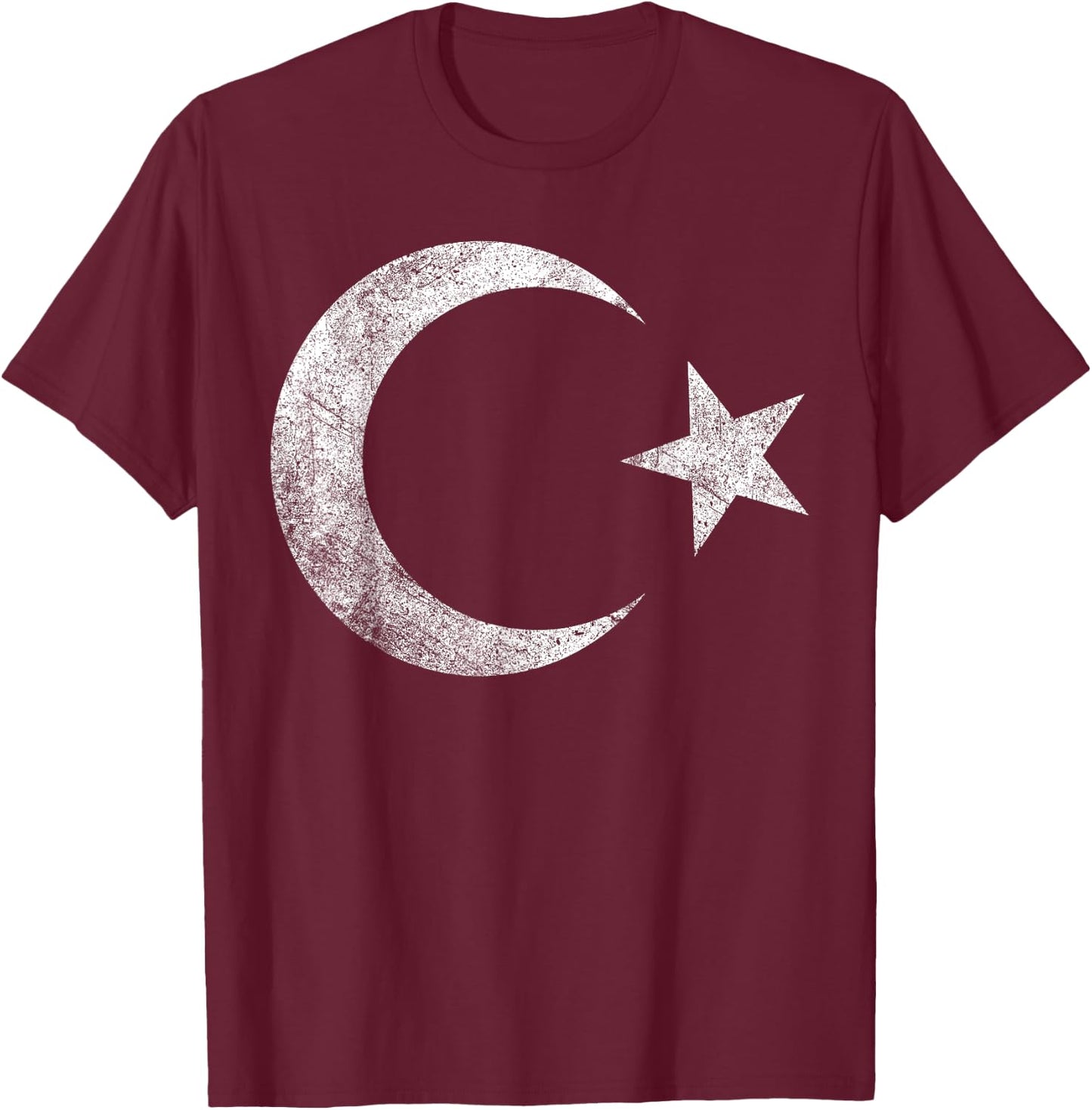 Turkish flag of Turkey cool distressed vintage Türkiye pride T-Shirt - T-Shirt | Maroon