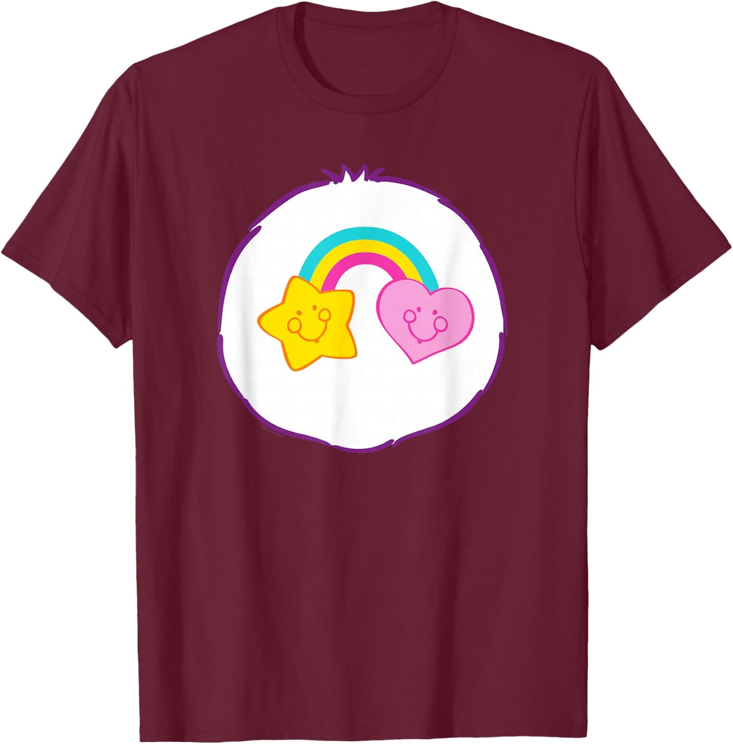 Care Bears Halloween Rainbow Belly Best Friend Bear Costume , blue T-Shirt - T-Shirt | Maroon