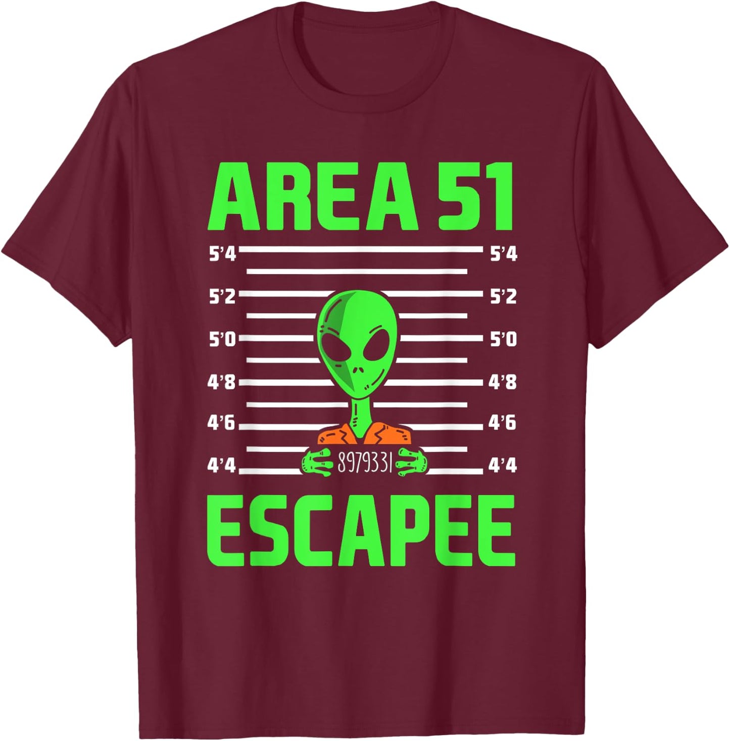 Alien Conspiracy Theory UFO Believer Funny Halloween Costume T-Shirt - T-Shirt | Maroon