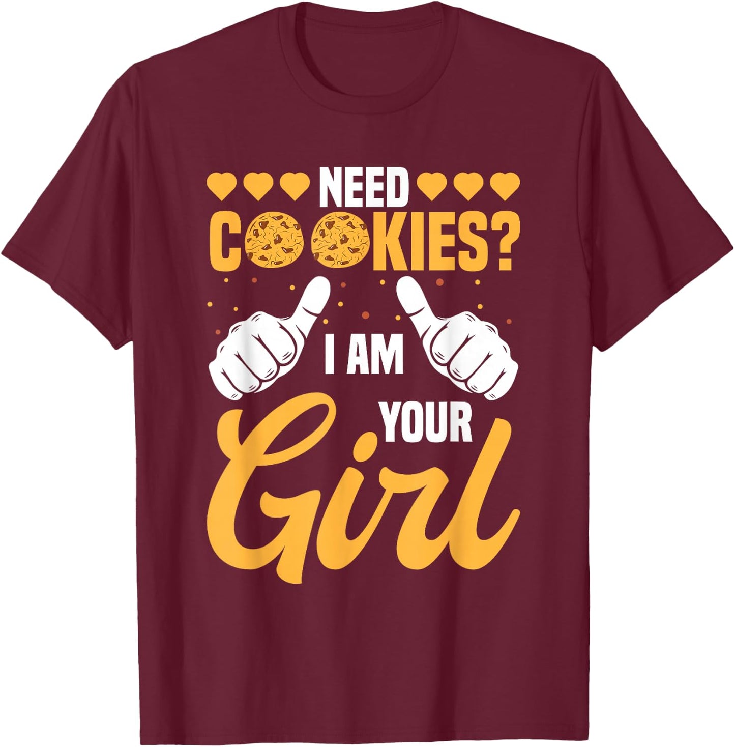 Cookie Dealer T-Shirt - T-Shirt | Maroon