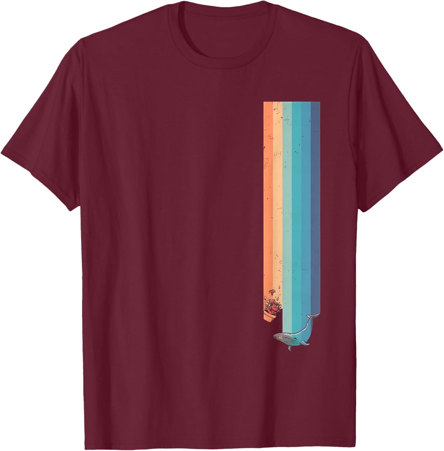 Vintage Hitchhiker T-Shirt - T-Shirt | Maroon