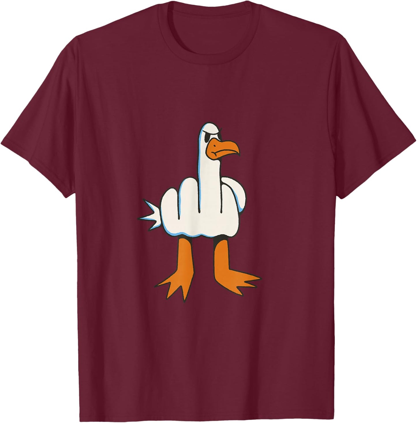 Duck You! T-Shirt - T-Shirt | Maroon