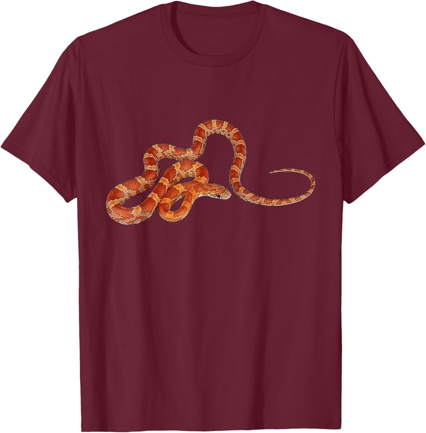 Corn Snake T-Shirt - T-Shirt | Maroon
