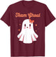 Baby Shower Team Girl Halloween Gender Reveal Team Ghoul T-Shirt - T-Shirt | Maroon
