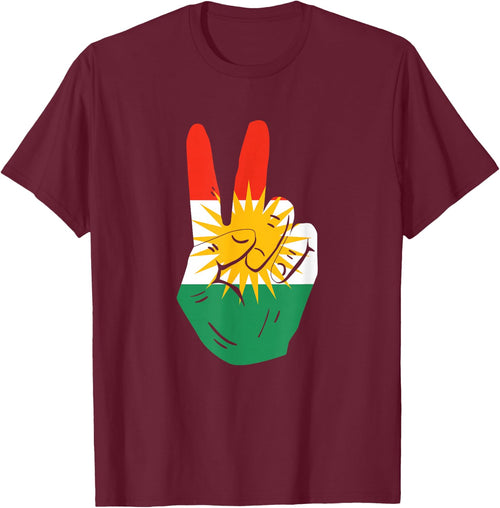Proud Kurds Kurdistan Kurdische Flagge Peace , black