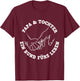 Papa & Tochter Ein Bund Fürs Leben Vatertag Bester Papa T-Shirt - T-Shirt | Maroon