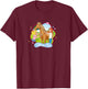 Bibi & Tina - Pferde Sommer T-Shirt - T-Shirt | Maroon