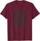 Elder Emo Society | 2000s Emo Lover | Emo Concert T-Shirt - T-Shirt | Maroon