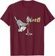 Tom & Jerry Tom Eyes Out T-Shirt - T-Shirt | Maroon