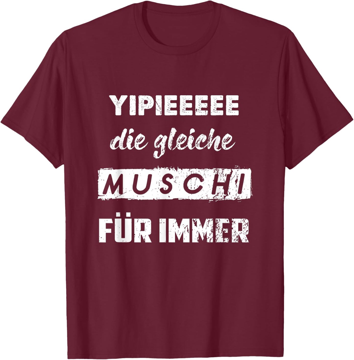 Junggesellenabschied Kostüm Männer - Bräutigam JGA Poltern Schwarz Klein Klassisch Sommer Männer T-Shirt - T-Shirt | Maroon
