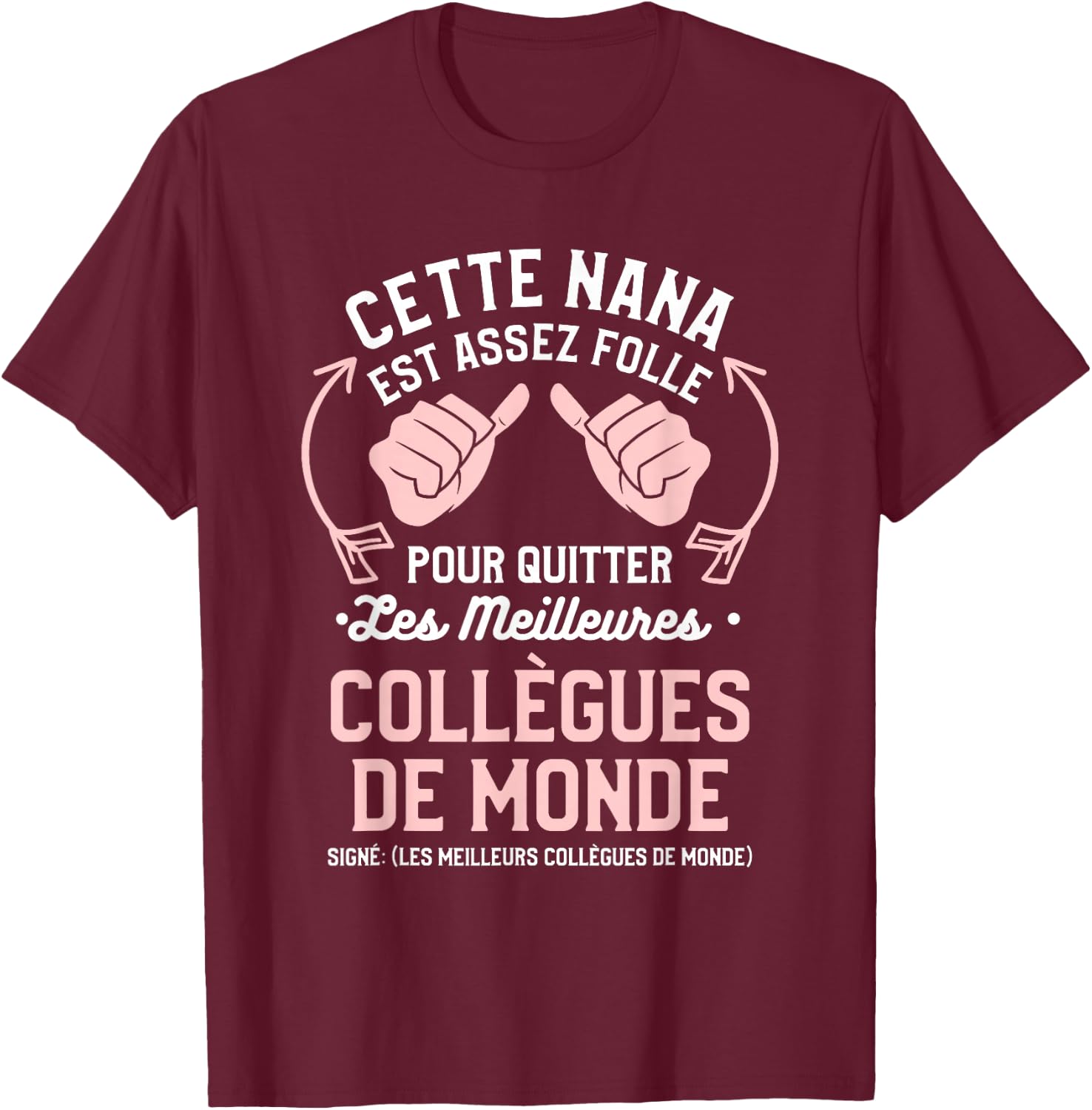 This Babe Is Crazy Enough To Leave The Best T-Shirt - T-Shirt | Maroon