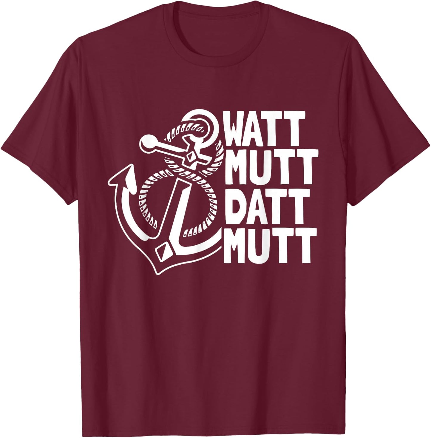 Nordlicht Norddeutsch Moin Plattdeutsch Nordsee Ostsee T-Shirt - T-Shirt | Maroon