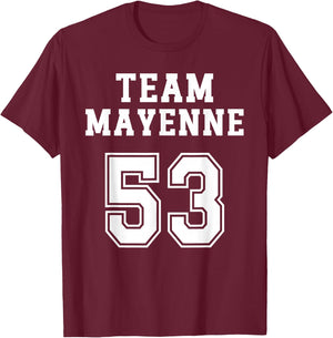 Mayenne Humour Mayennais Team Pays de la Loire Region , Black, S T-Shirt - T-Shirt | Maroon